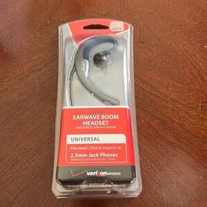 💛 Jabra Earwave Boom Headset Universal 2.5mm Jack Phones Brand New NWT